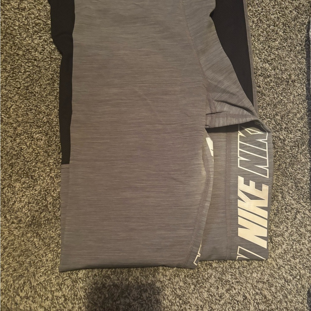 Nike Dri-FIT Gray and Black Activewear
